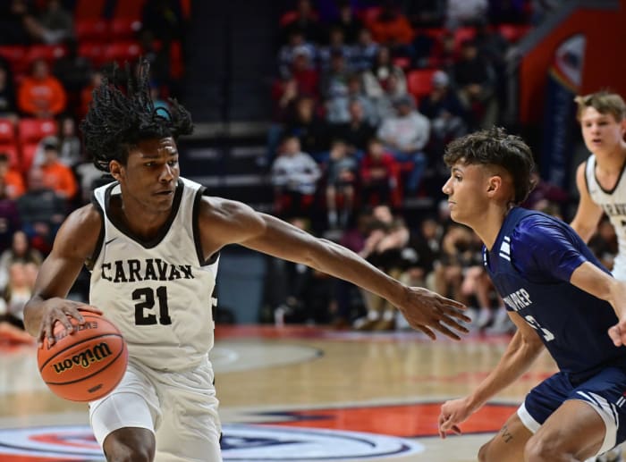 DePaul Prep Mount Carmel Illinois boys basketball March 9 2024 Tim Vizer 26784